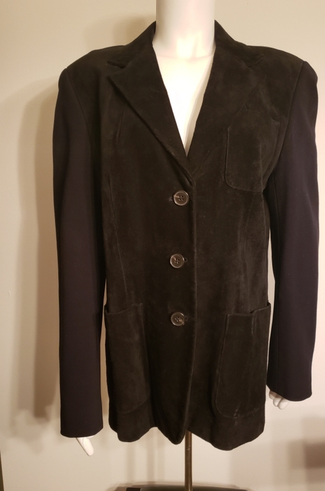 DKNY Suede Blazer